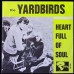 YARDBIRDS Heart Full Of Soul / Steeled Blues (Riviera – 121033) Netherlands 1965 PS 45 (Psychedelic Rock, Beat, Garage Rock)